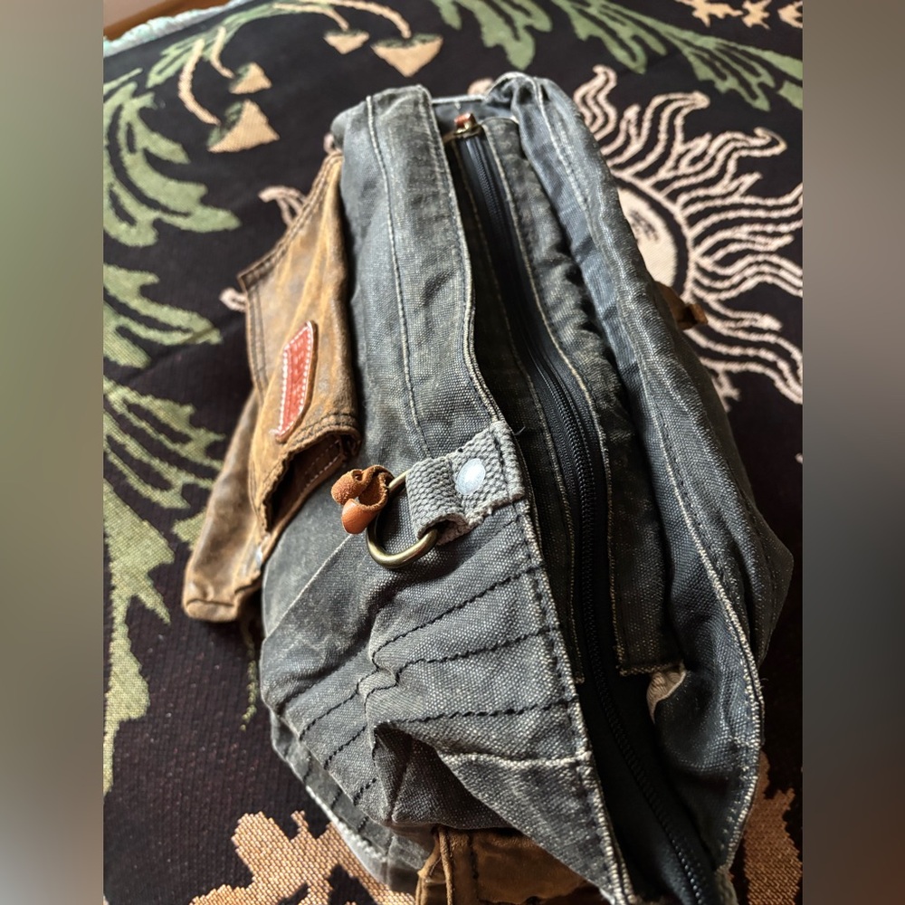 Bed/Stu Black and Brown Crossbody Bag - Picture 5 of 8